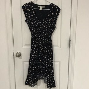 Cinched waist—bird dress—size medium!